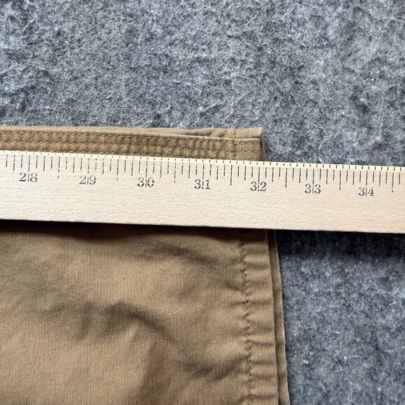 Carhartt Carpenter Pants Men 42 x 32 Beige Canvas Original Dungaree Fit B151 - Picture 14 of 16